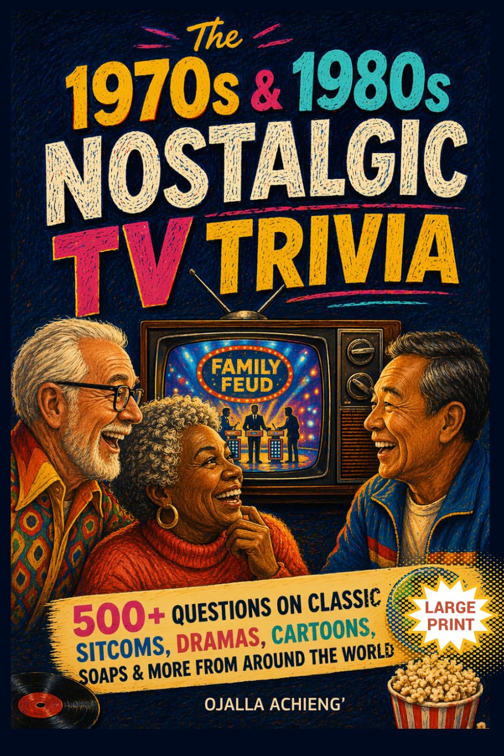 The 1970s & 1980s Nostalgic TV Trivia: 500+ Questions on Classic Sitcoms, Dramas, Cartoons, Soaps & More from Around the World (Nostalgic Trivia Series)