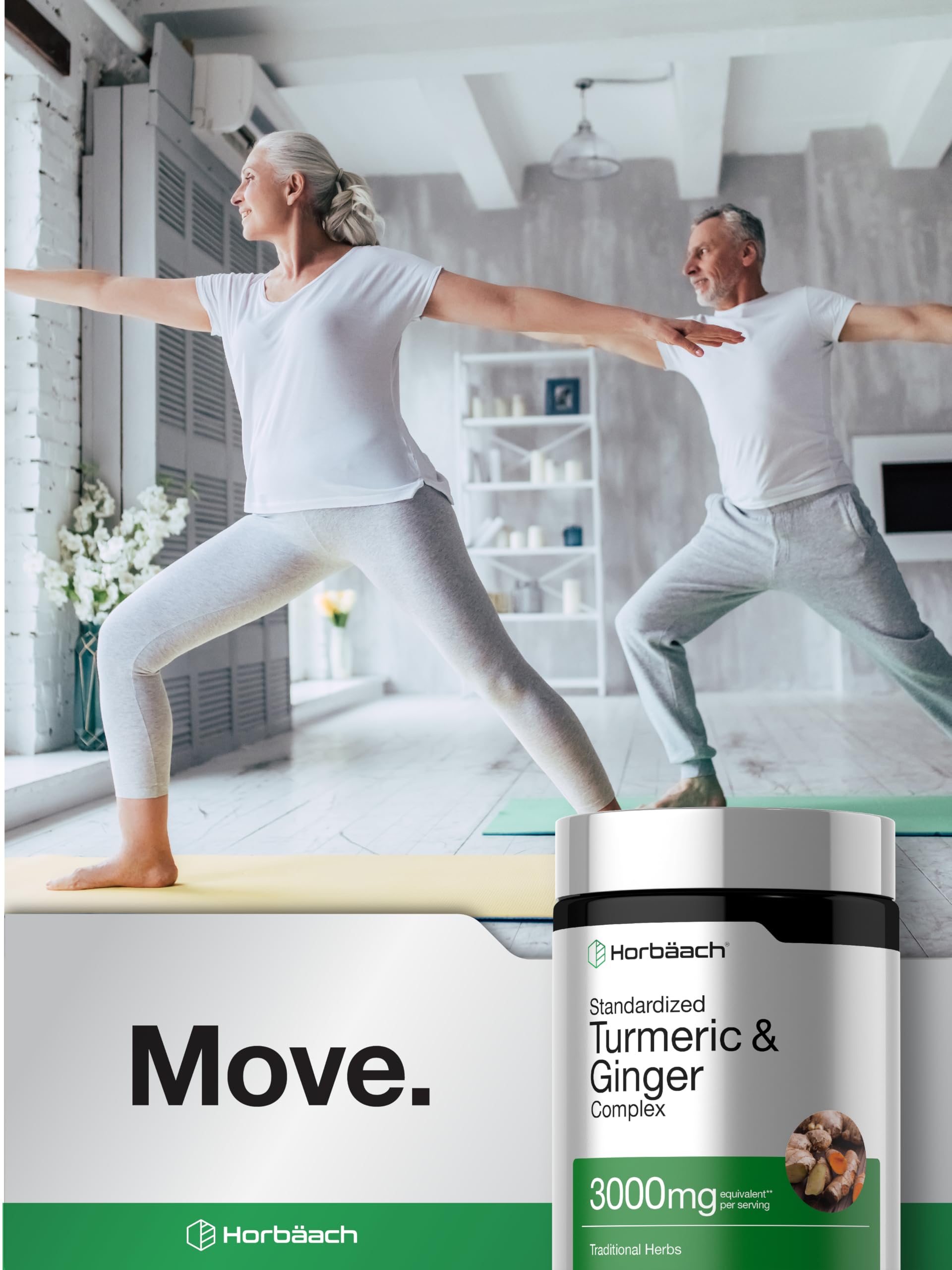 Horbäach Turmeric and Ginger Supplement | 180 Softgel Pills — Amazon image 6