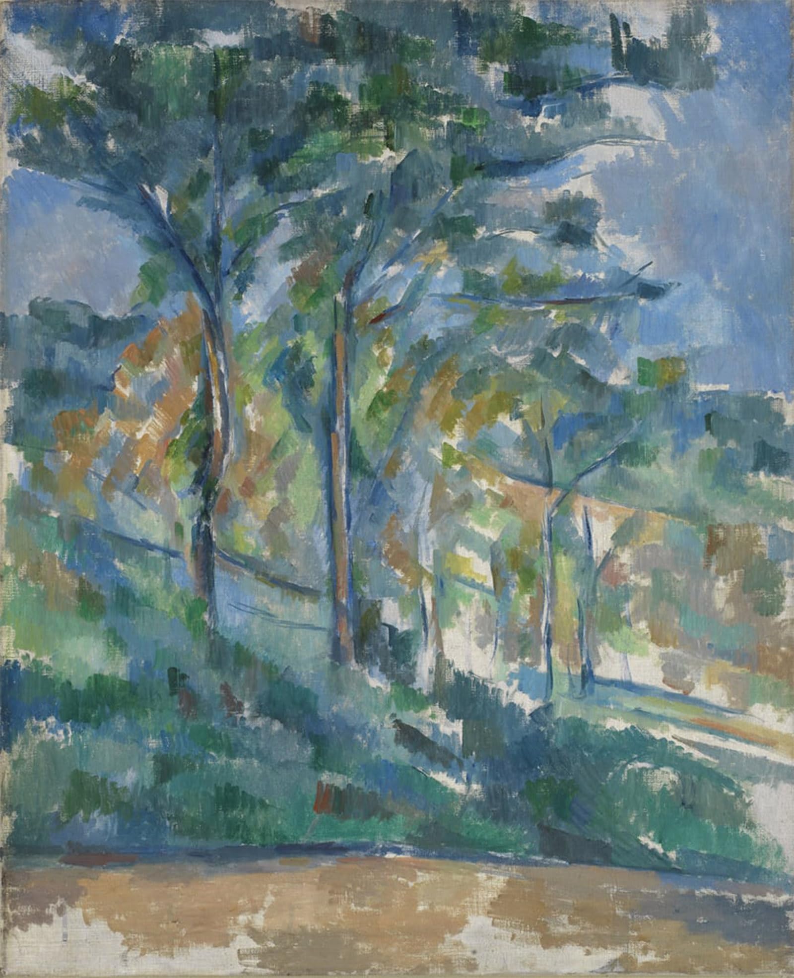 SERENDIPITP Aesthetic Poster Photo Wall Print Retro Picture Landscape by Paul Cézanne Modern Wall Artwork for Home Decor 60x90cm