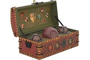 Plastic Christmas Ornament 2022, Harry Potter Quidditch Set with Motion