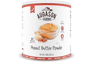 Augason Farm 10 can No. 10 Peanut Butter Powder