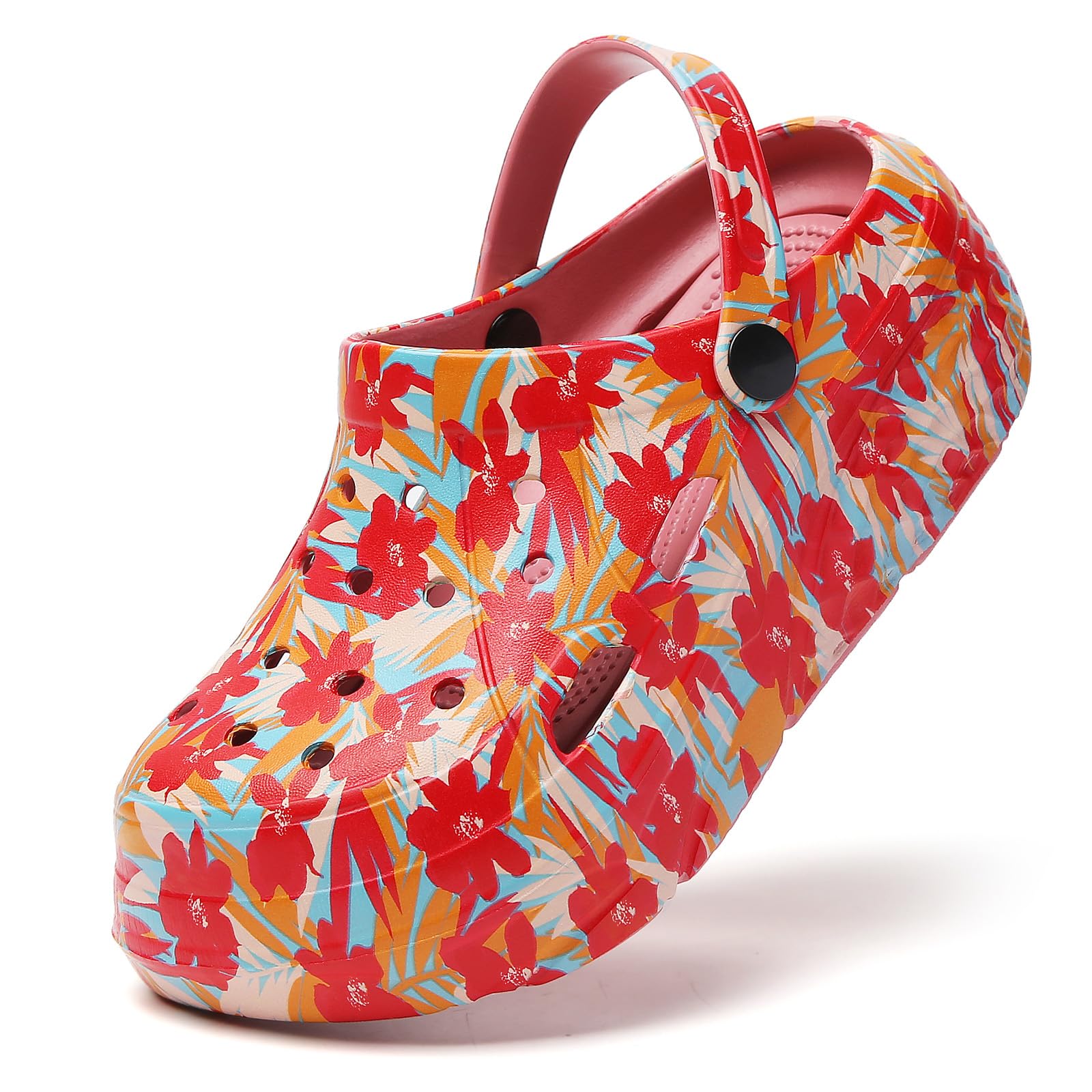 CERYTHRINA Gardener Platform Clogs Slippers