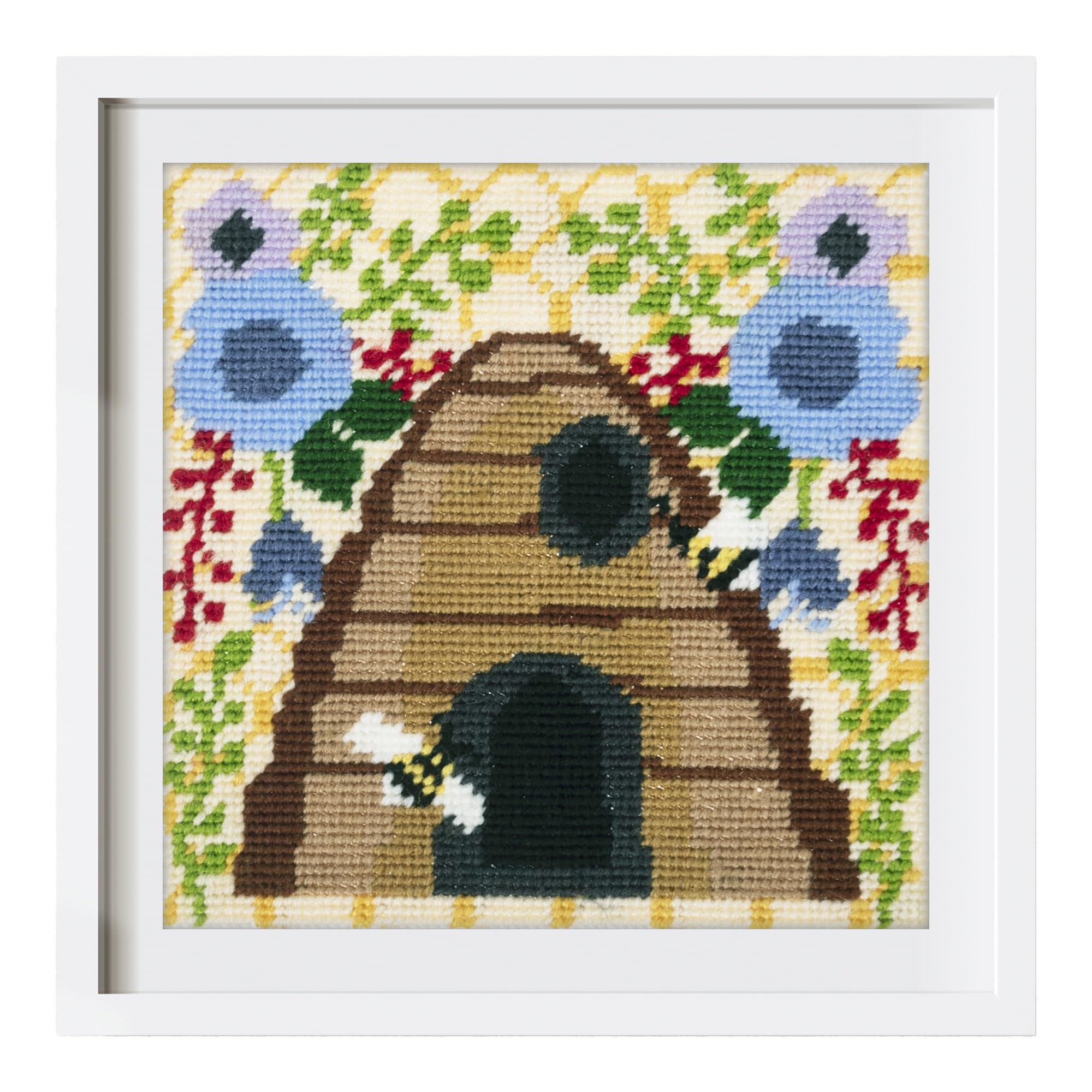 New! TRIMITS Tapestry kit: TTP006 Bee Hive (12 Count Canvas)