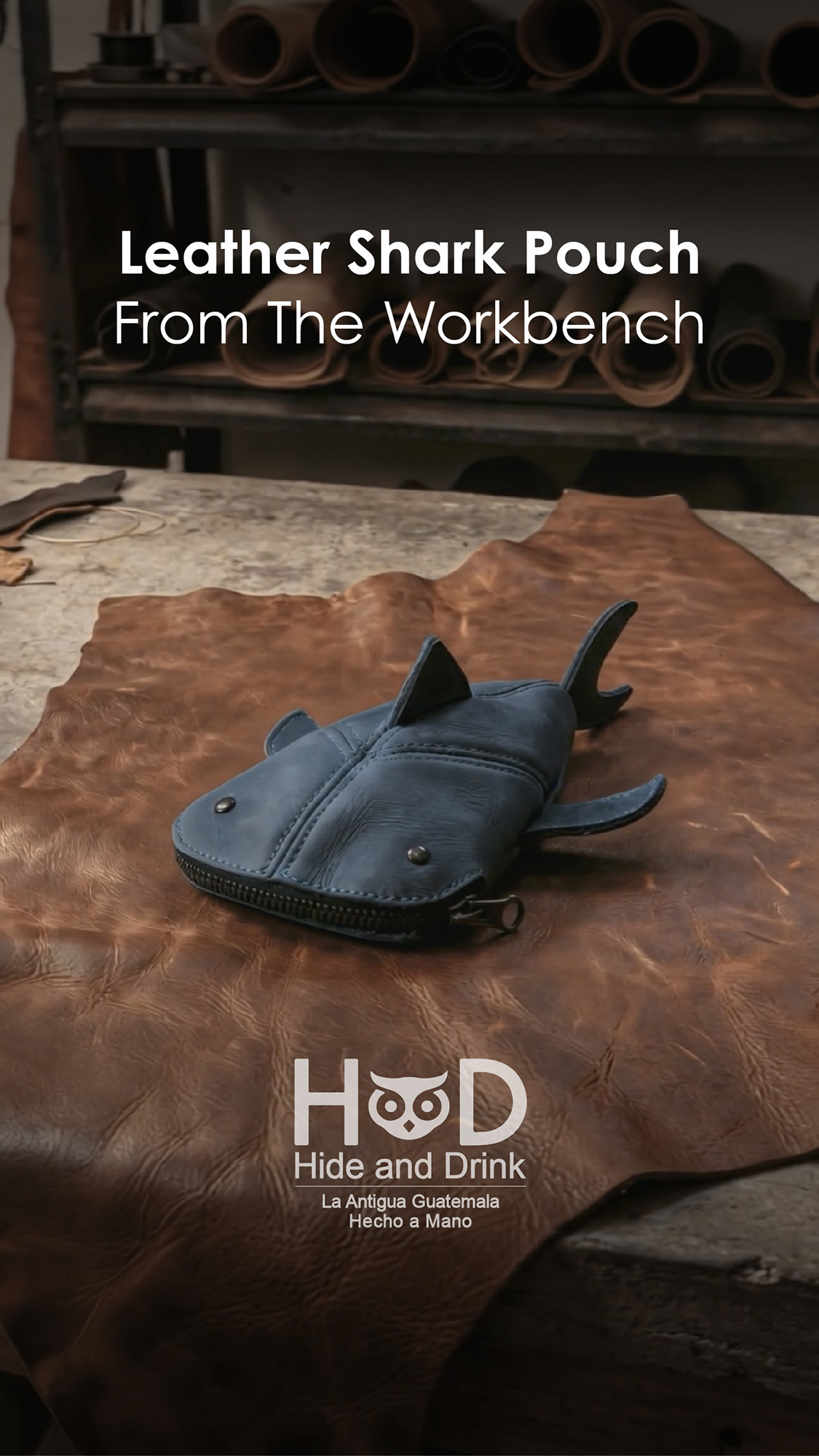 Amazon.com: Hide & Drink, Full Grain Leather Zipper Coin Pouch