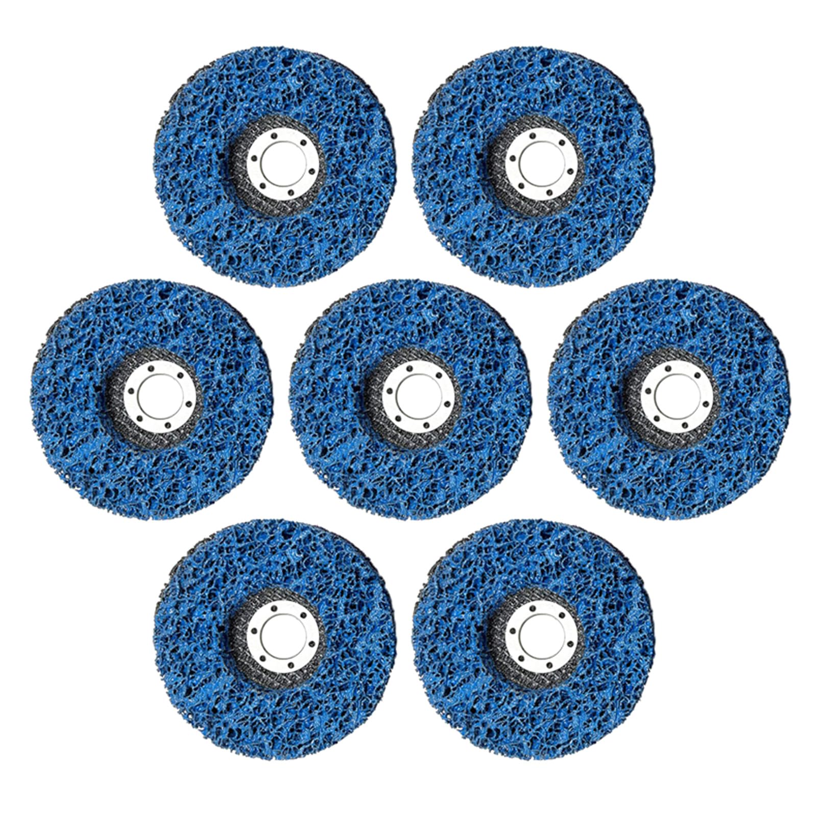 Buxuaaaa Nylon Sanding Discs Buffing Abrasive Pads For Multiple Surfaces Cleaning & Polishing In Low Noise Operations Car Polishing Pads