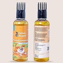 Flaxseed Itch Relief Oil for Dogs & Cats 100 ml | Kills Infestation, Soothes Itchy Flaky Skin | Pet Care Massage Oil Anti-Inflammatory & Reduces Shedding Suitable for All Breeds