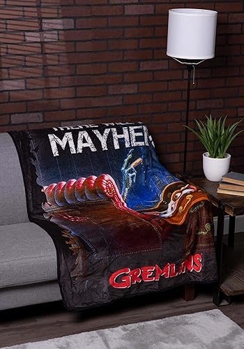 Miniatura 2 de The Northwest Group, LLC Gremlins Dangerous Micro Raschel - Manta cómoda estándar