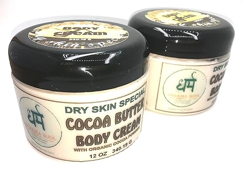 Miniatura 8 de Crema corporal hidratante de manteca de cacao 12 oz piel seca especial con cacao en polvo orgánico