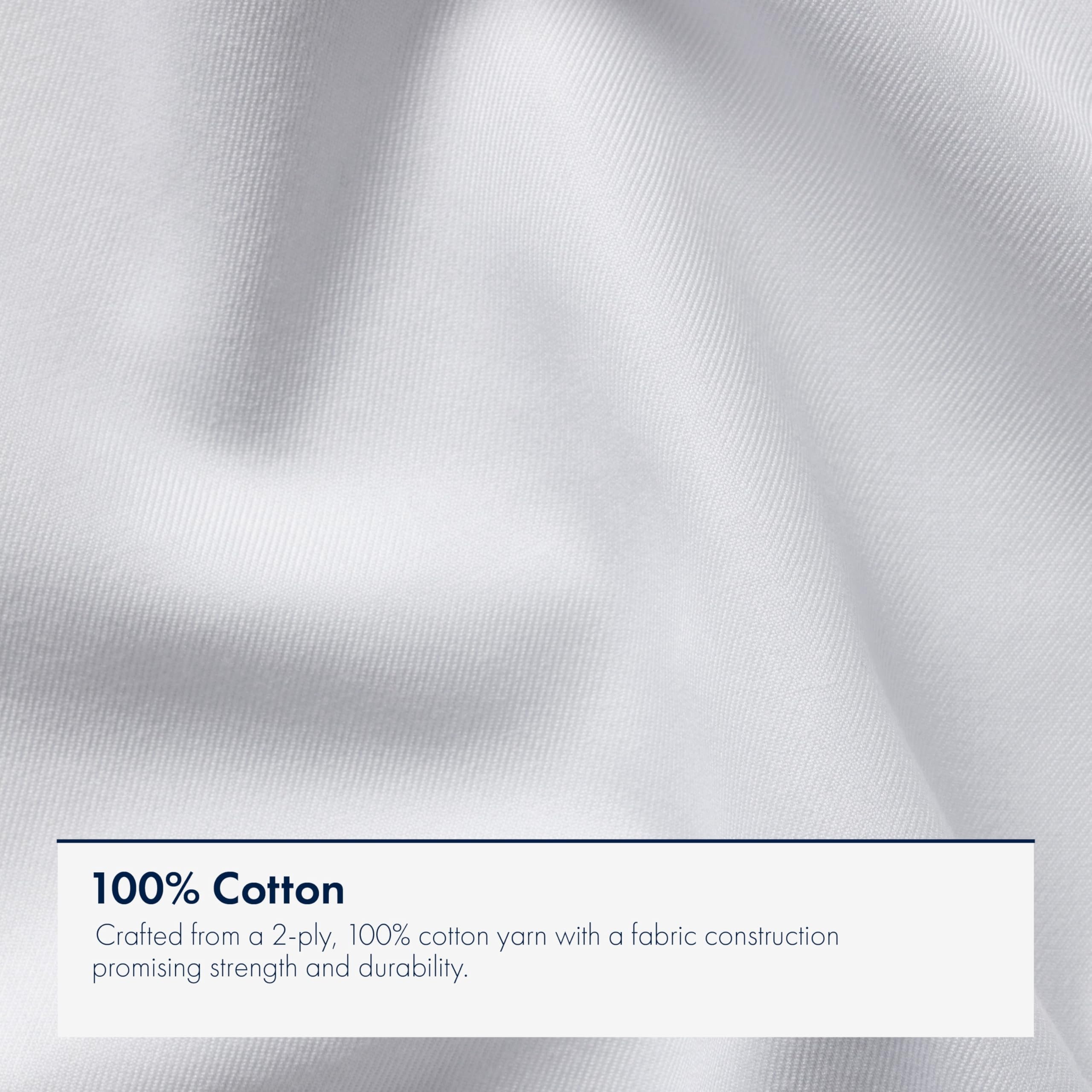 Charles Tyrwhitt Shirts for Men - White Non Iron with 100% Cotton Twill