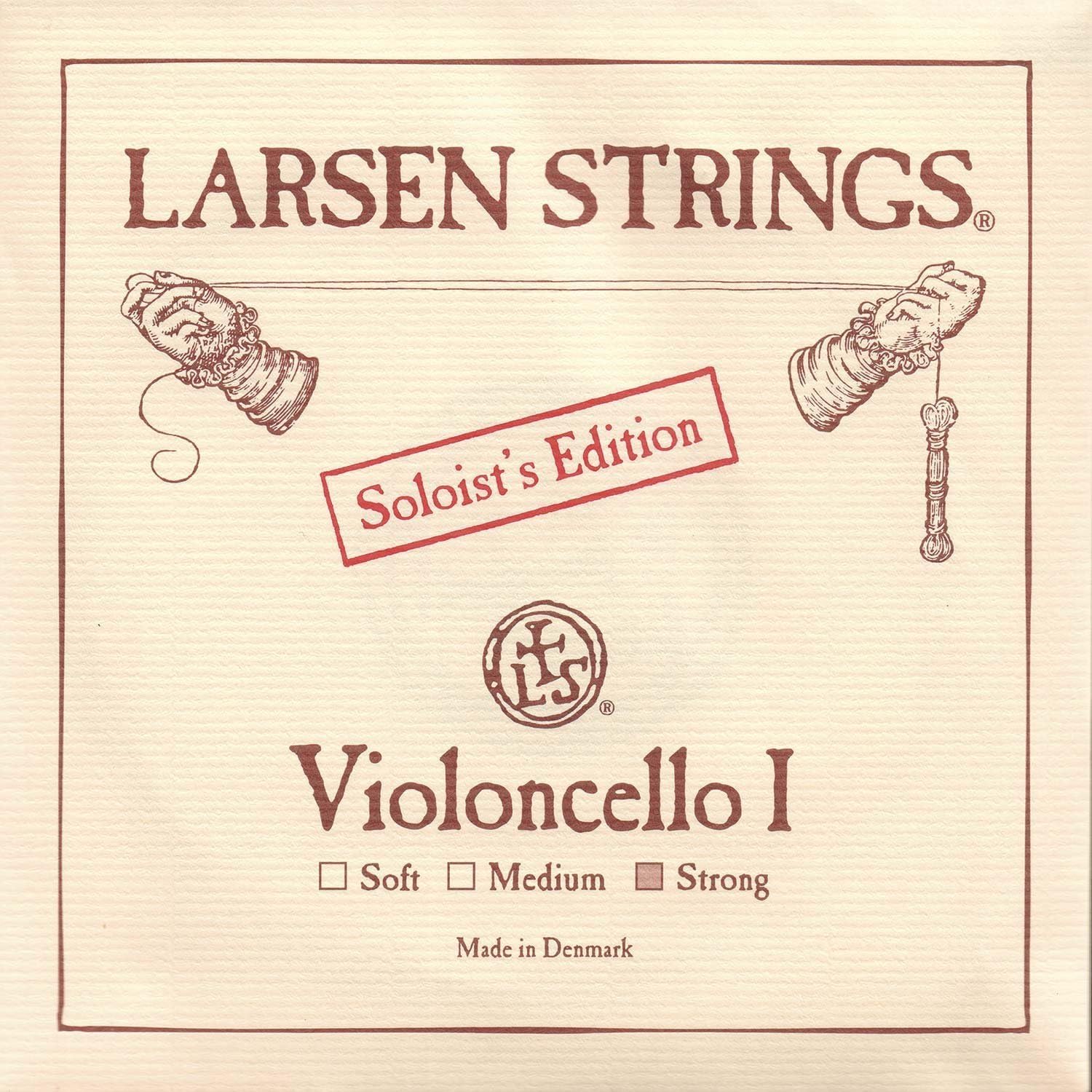 Larsen Soloist Cello A String – Alloy/Steel, Strong Tension