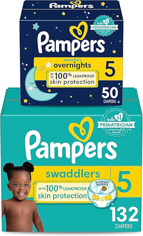 Pampers Disposable Diapers Size 5