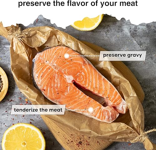 Miniatura 10 de NACHLYNN 110 piezas de papel de carnicero blanco de 12 x 12 pulgadas papel de carnicero precortado sin cera hojas de papel de carnicero desechables