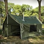 REDCAMP Large Hammock Hot Tent with Stove Jack, Waterproof & Windproof Winter Wall Tent with Snow Skirt, Ultralight 4 Season Tents for Camping, Hiking, Bushcraft, Backpacking, Hunting