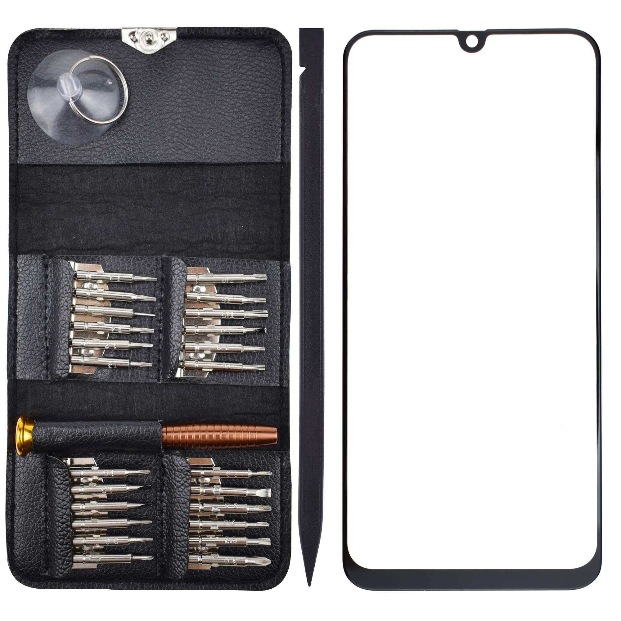 -M315F Outer Glass Screen Replacement for Samsung Galaxy M31 6.4" Black