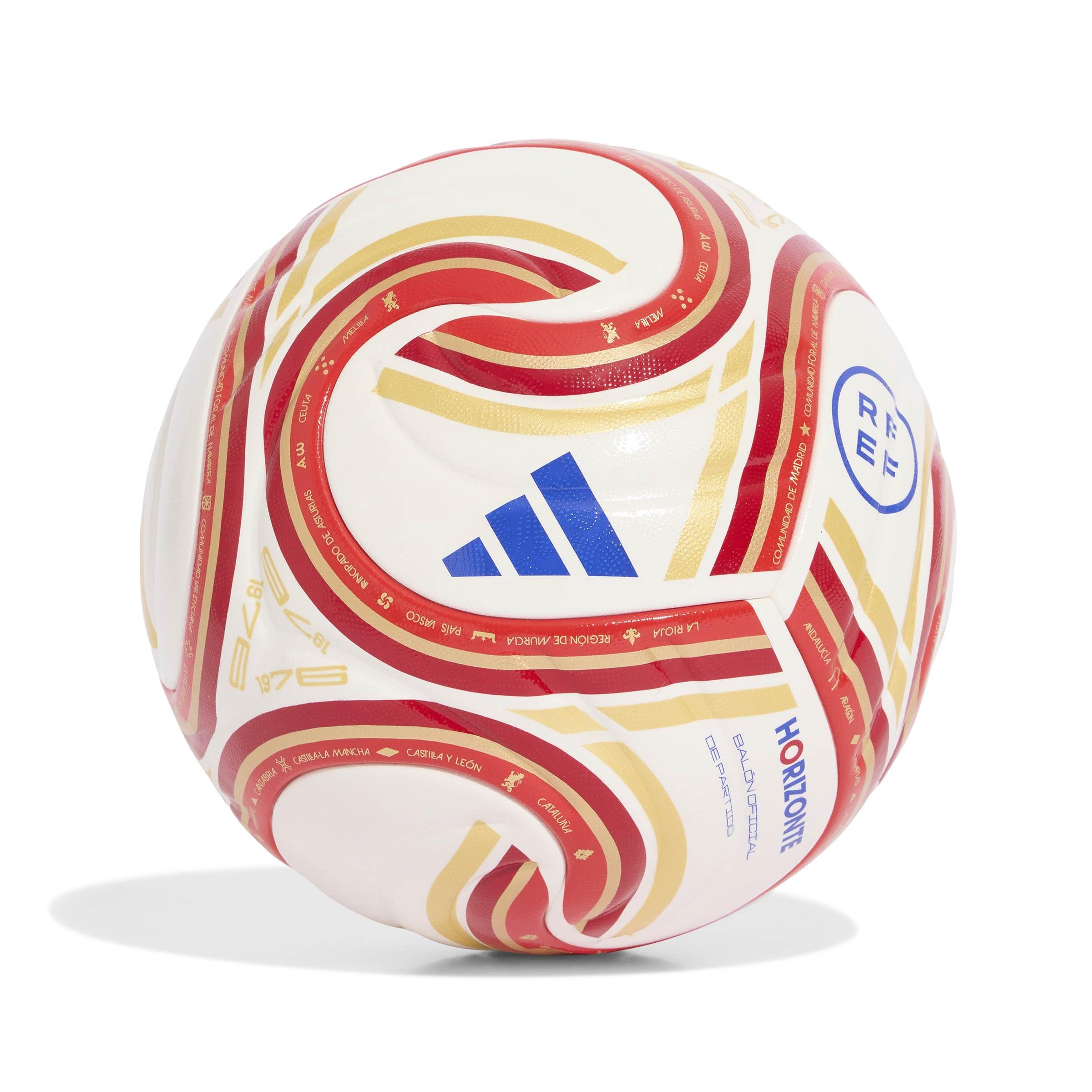 adidas Uniseks Spain Rfef 26/27 Competition Recreation Ball, white/team royal blue/active red/bold red, 5