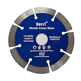 Borit Marble Cutter Blade for Granite cutter blade, Marble cutter blade, wall cutter blade and Tile cutter blade,hard stones cutter,segment type blade, Dia : 5 