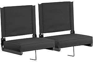 Flash Furniture Grandstand Comfort Seats: Portable Seating for Ultimate Fan Experience