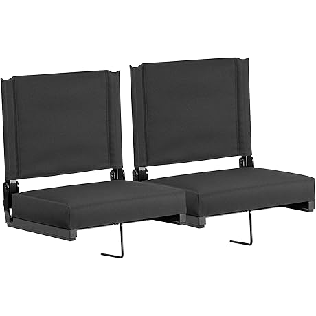 Flash Furniture Grandstand Comfort Seats: Portable Seating for Ultimate Fan Experience
