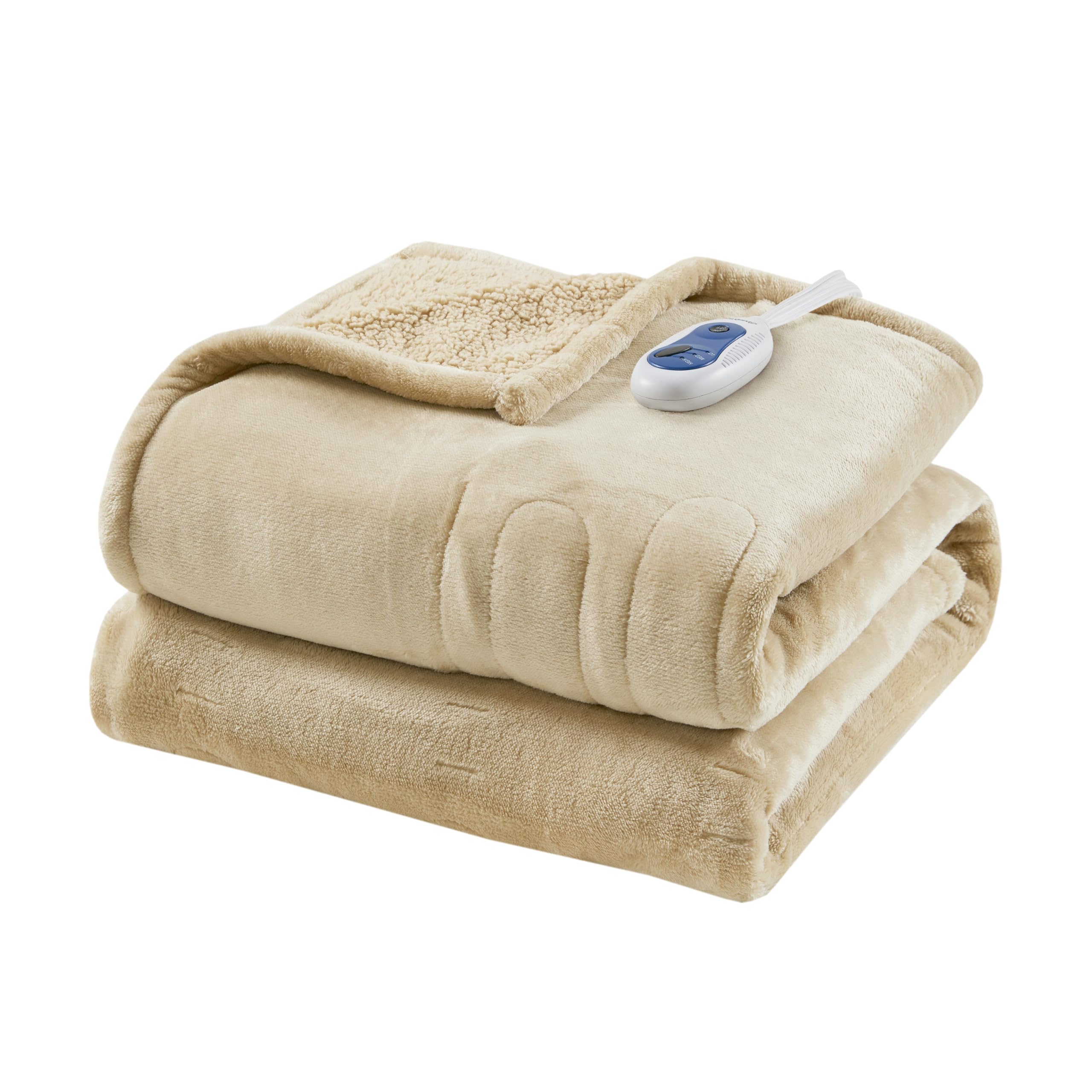Beautyrest Reversible Heated Throw