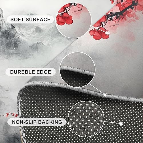 Miniatura 13 de Alfombras deportivas geniales para dormitorio, alfombra de área de automóvil deportivo para sala de estar, alfombra antideslizante para interiores,