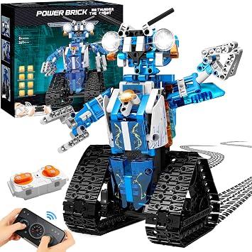 IKUPER STEM Robot Building Kit for Kids Boys Ages 8-12 | Remote & App Controlled Toy Set, Creative Gifts for Christmas & Birthday