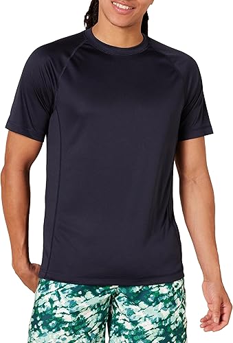 Tienda Essentials Camiseta de natación de manga corta y secado rápido UPF 50 para hombre