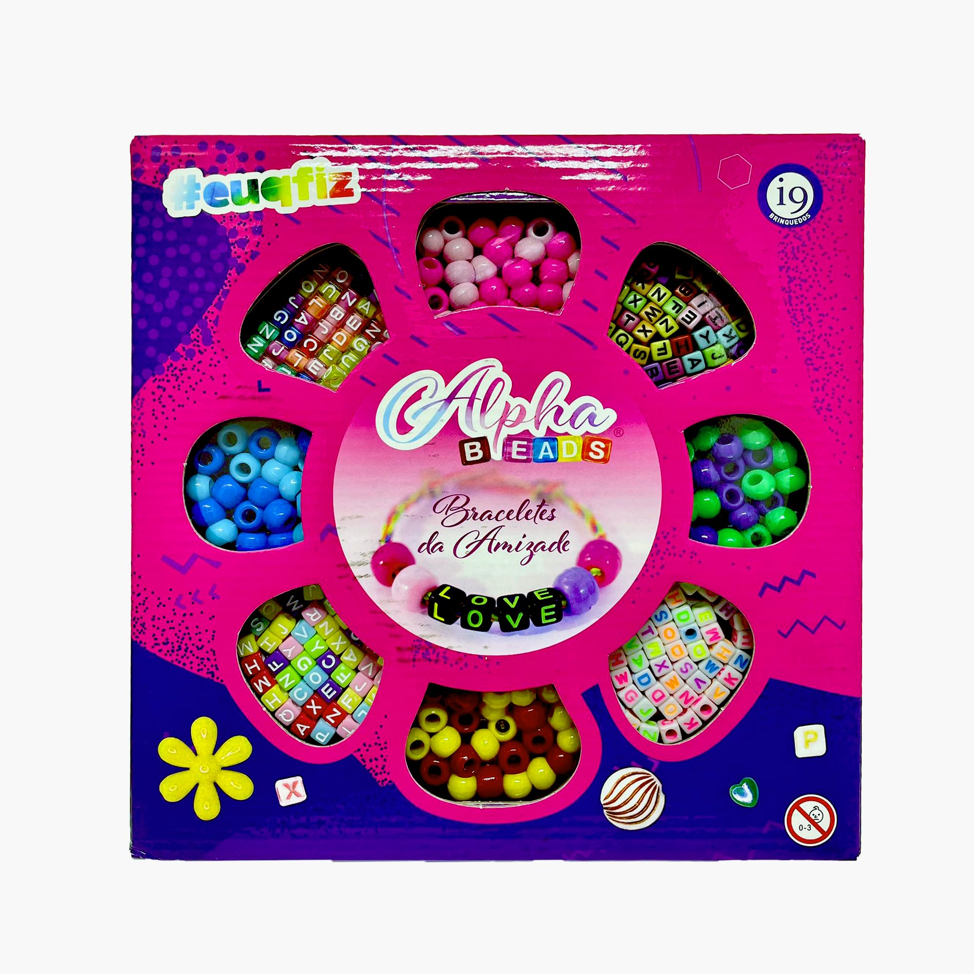 Bijus, Braceletes da Amizade, euquefiz, i9 Brinquedos, Multicor