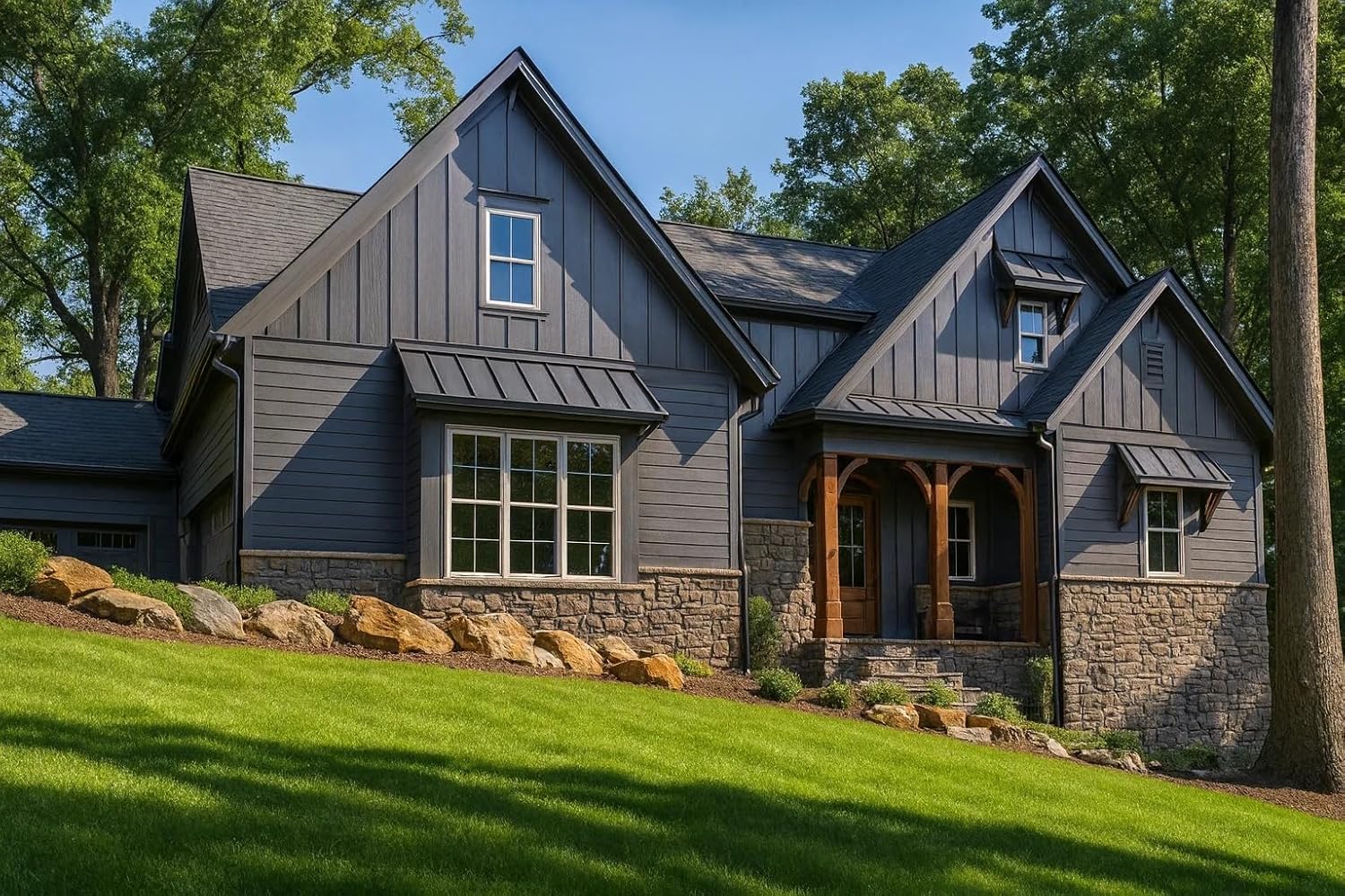 20-1673 HOUSE PLAN - Spacious House Plan with Vaulted Ceilings, CAD Designs & Blueprint