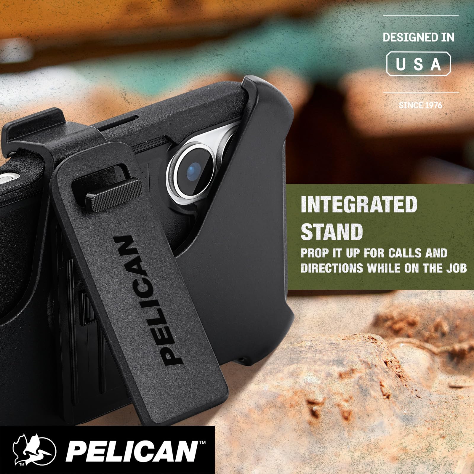 Amazon.co.jp: Pelican Voyager iPhone 17 ケース [MagSafe対応] 頑丈