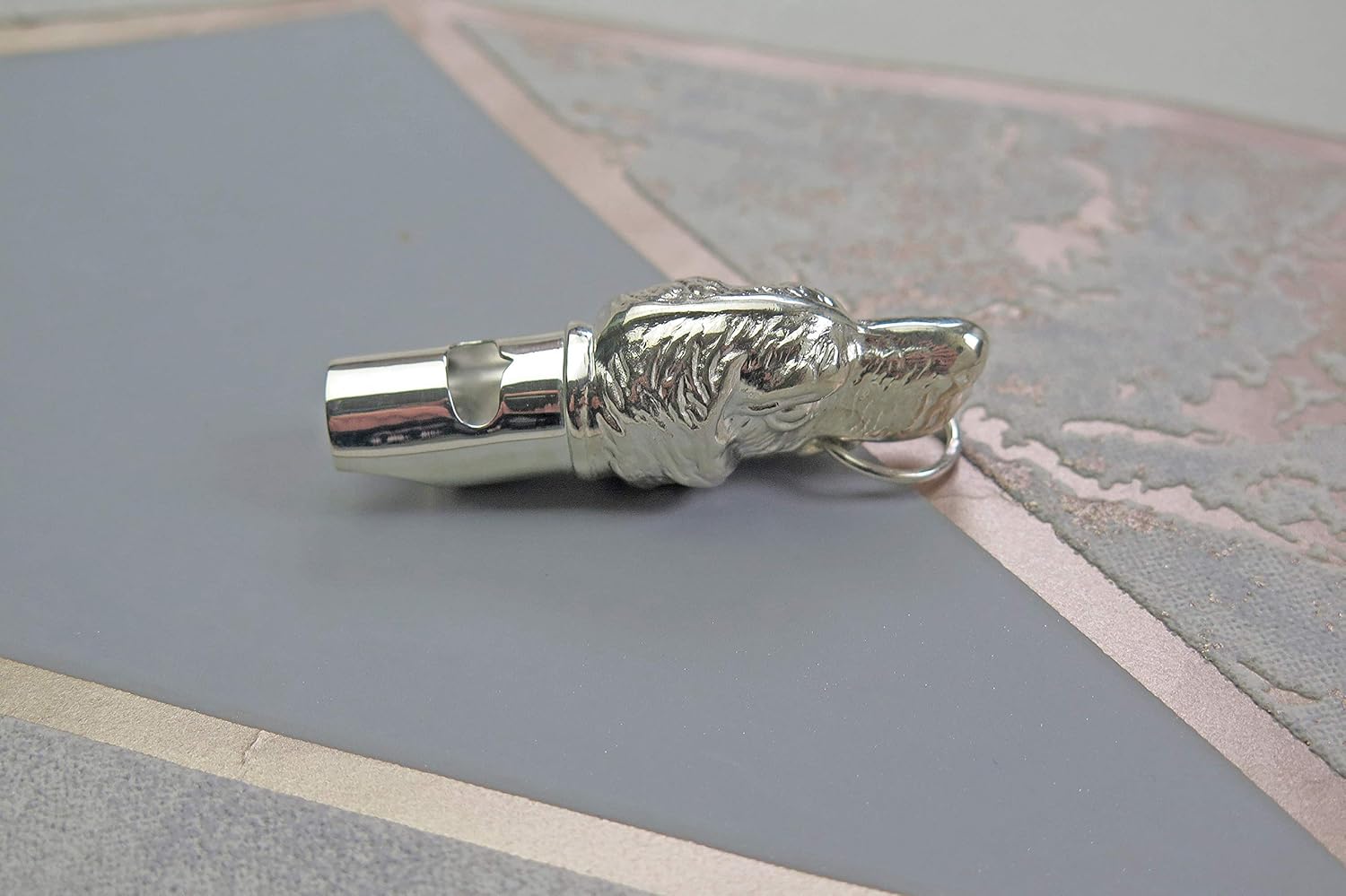 Solid Sterling Silver Gun Dog Whistle 6 Solid Sterling Silver Gun Dog Whistle