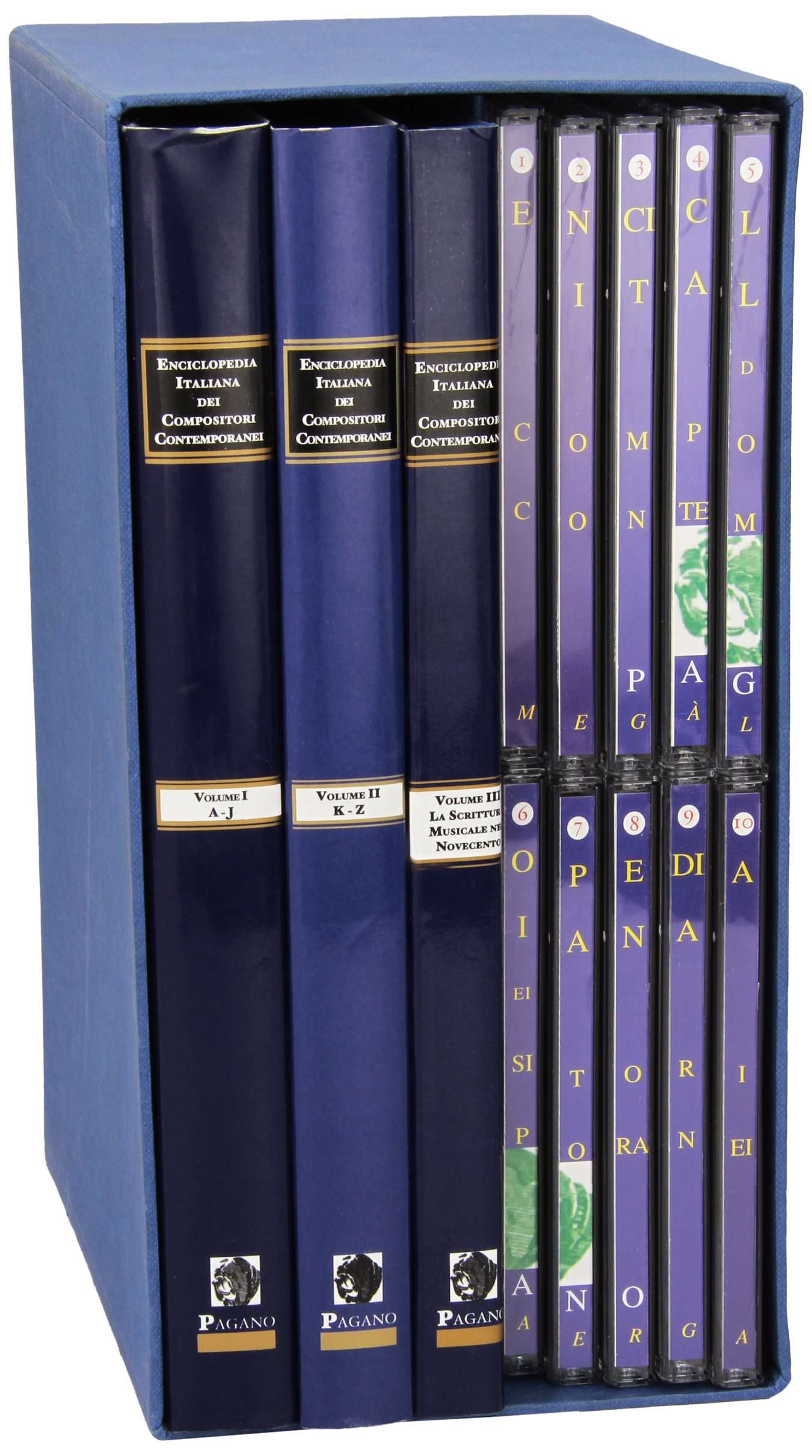 Enciclopedia italiana dei compositori contemporanei. Con 10 CD
