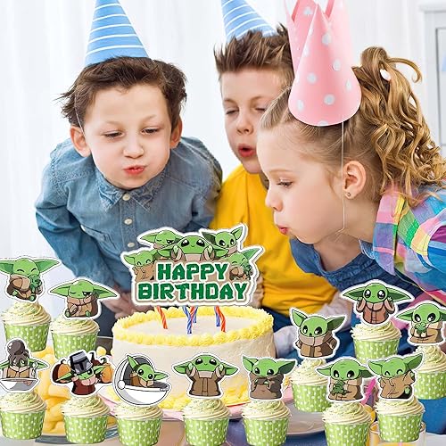 Miniatura 2 de 14 piezas de decoración de pastel de bebé, decoración de pastel de cumpleaños, decoración de pastel de bebé, decoración de fiesta de cumpleaños,