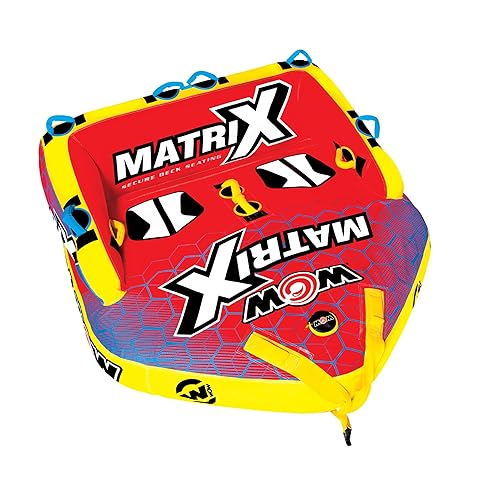 Wow Sports Matrix Towable Inflatable Deck Tube - Boating Accessory