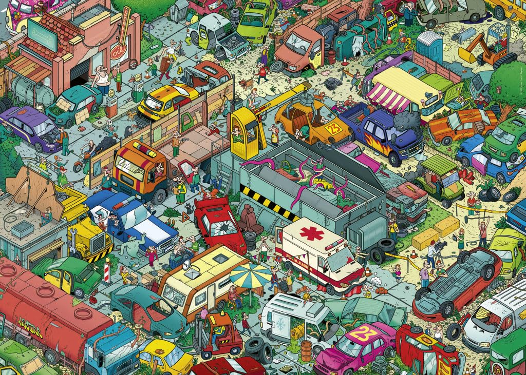 Car Cemetery: 1000 Teile