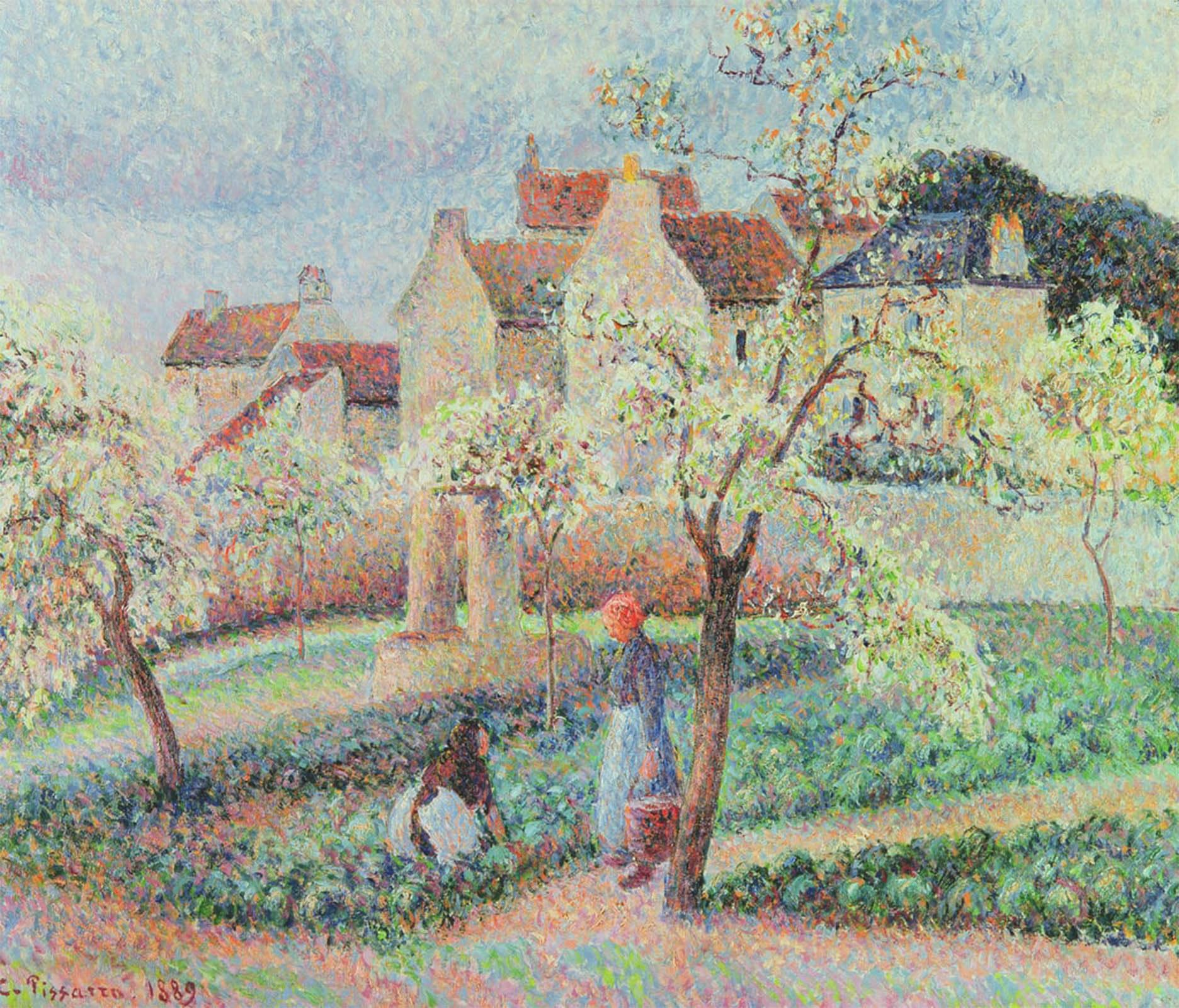 Impression Tableaux Graffiti Art de prestige Pissarro Moderne 60x90