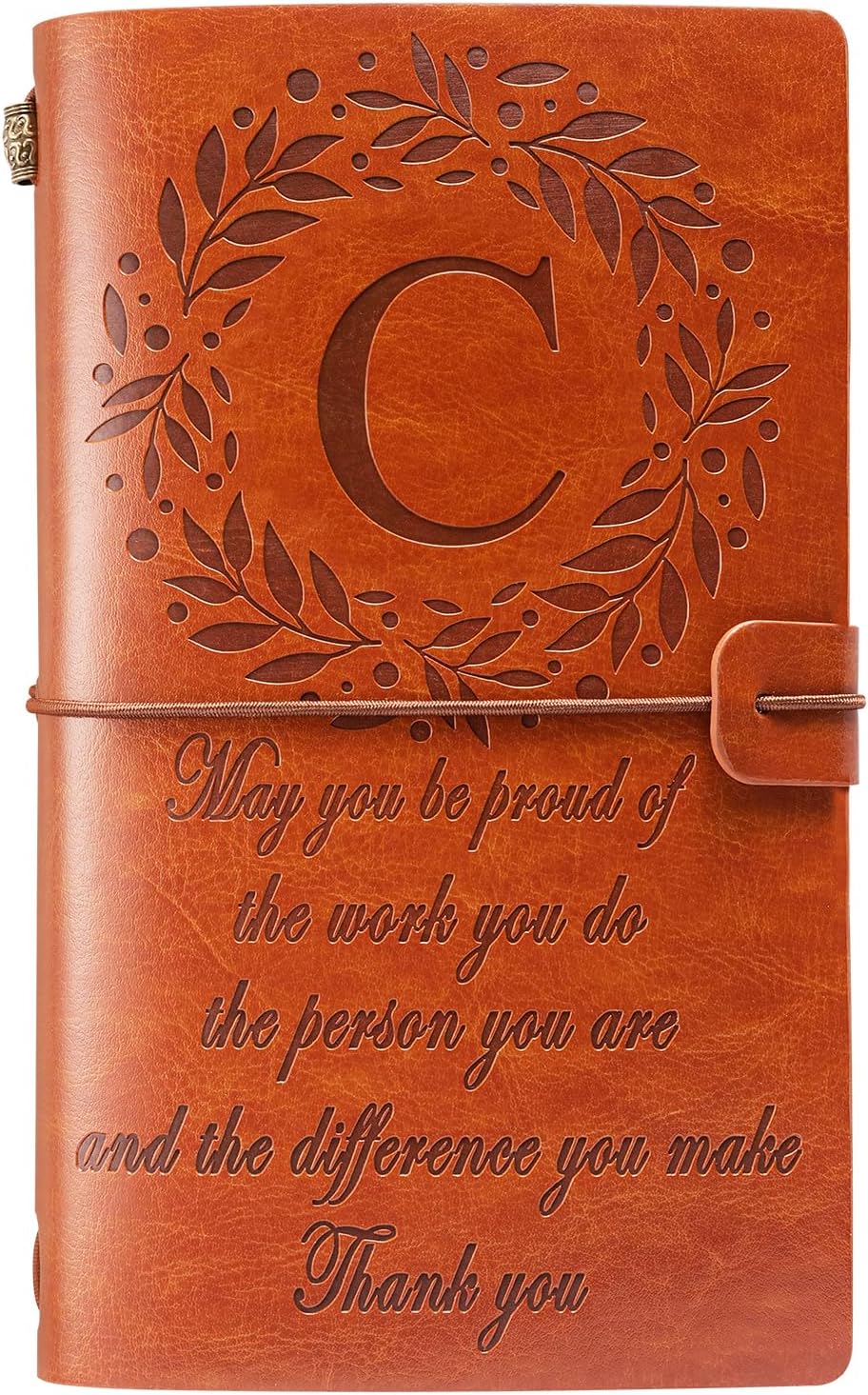 Amazon.com : Ruichid Thank You Gifts Appreciation Leather Journal Make ...