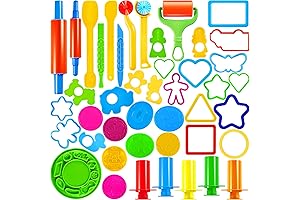44-Piece Play Dough Tools Unleash Creativity for Young Imaginations