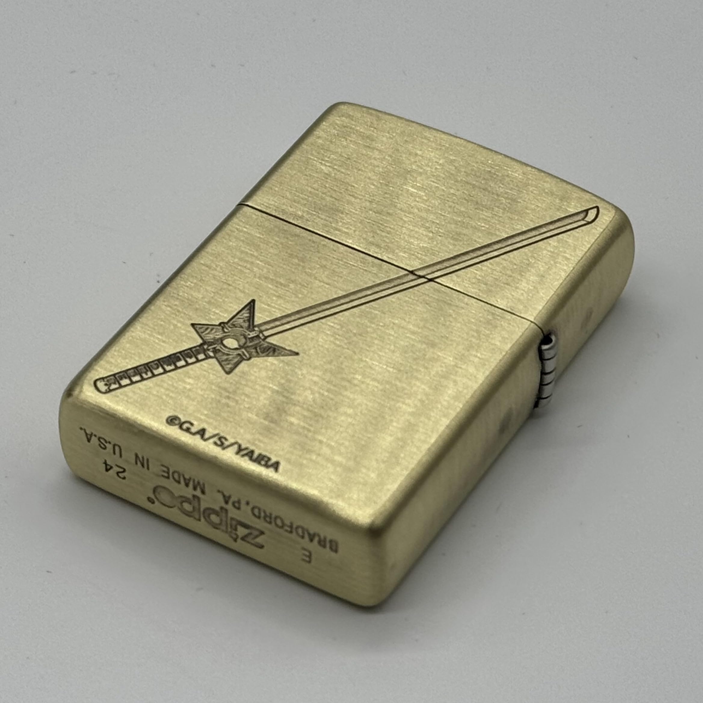 Amazon.co.jp: 真・侍伝YAIBA Zippo 鉄刃 公式商品 : ファッション