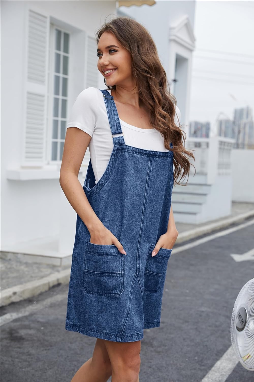 Womens Denim Overalls Dress Casual Summer Loose Bib Barbados Ubuy