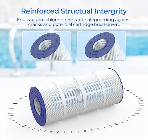 Miniatura 6 de Cartucho de filtro de piscina CCRP100, compatible con Pentair Clean & Clear 100, 160316, EC-160316, Pentair Clean and Clear RP 100, 160354