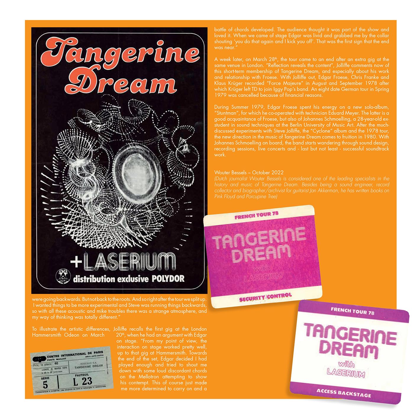 LIVE AU PALAIS DES CONGRÈS 1978 (LIMITED HALF/HALF ORANGE; RED & BLUE/BLACK) RSD 2023