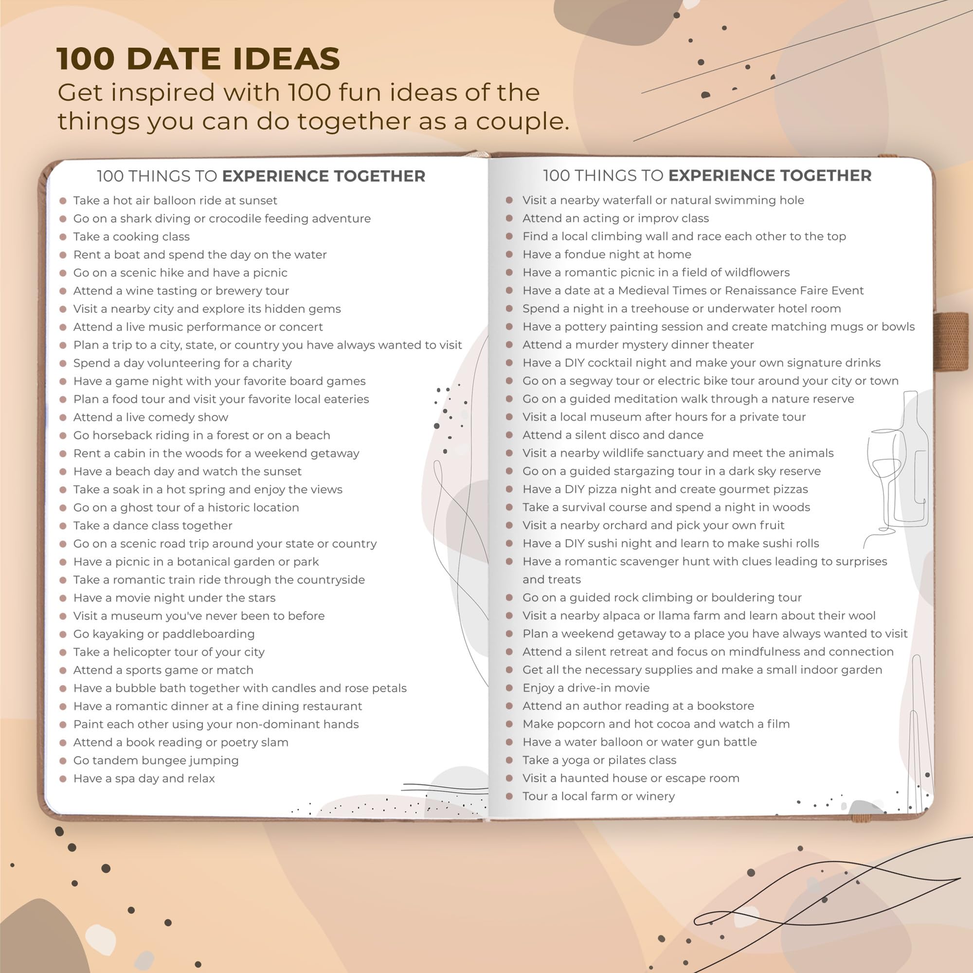 Clever Fox Couple’s Journal, Couples Date Night, Activity & Journaling Workbook - Image 4