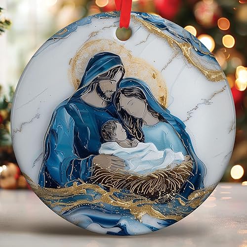 Miniatura 19 de Adornos de cristal para árbol de Navidad, adornos de vitrales para decoración del árbol de Navidad, decoraciones de árbol inspiradas en velas para