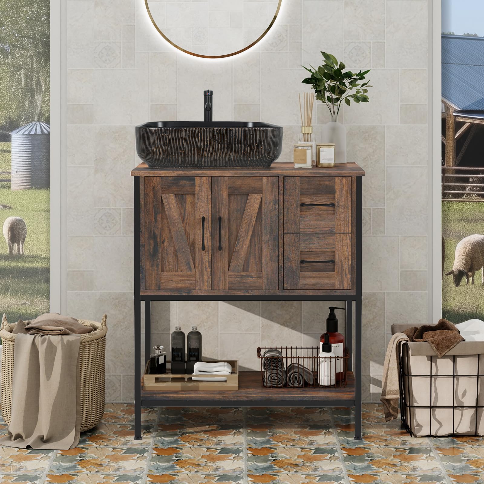 YOURLITE 30 Farmhouse Vanity