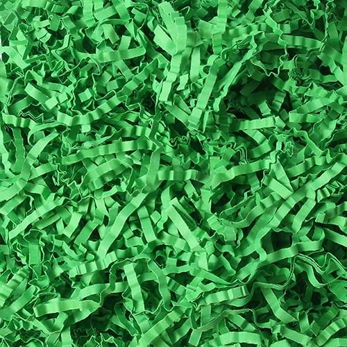 JINZOFLY Relleno de papel triturado arrugado, papel triturado para caja de regalo, papel de corte de papel arrugado, papel de seda de pascua para