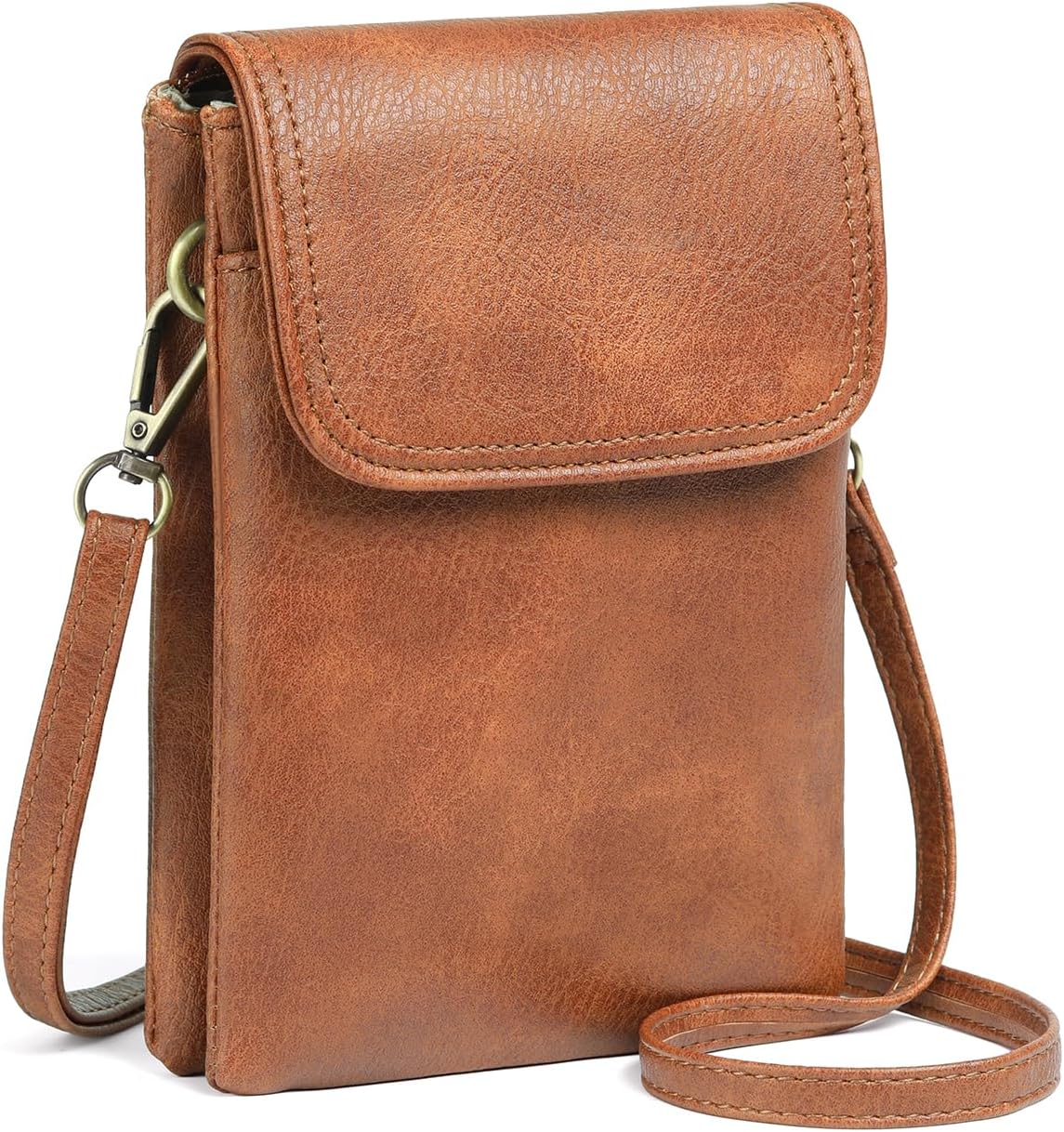 GAEKEAO Small Crossbody Bags for Women Leather Cell Phone Purse Bag Wallet with RFID Blocking Credit Card Slots - Image 7