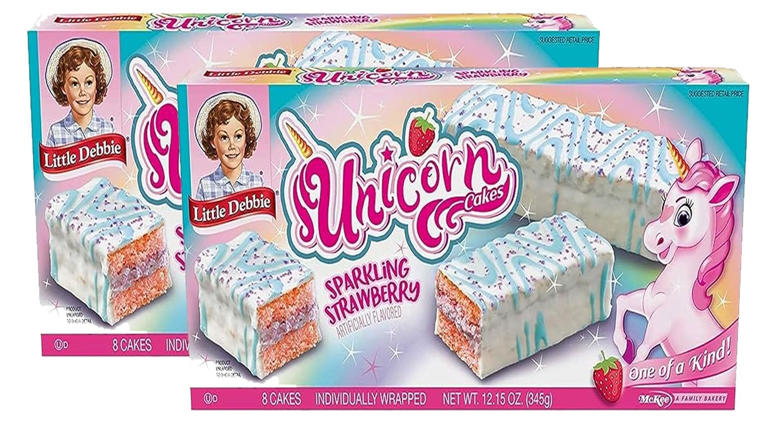 Little Debbie (Unicorn Cakes, 2 boxes) Video Games