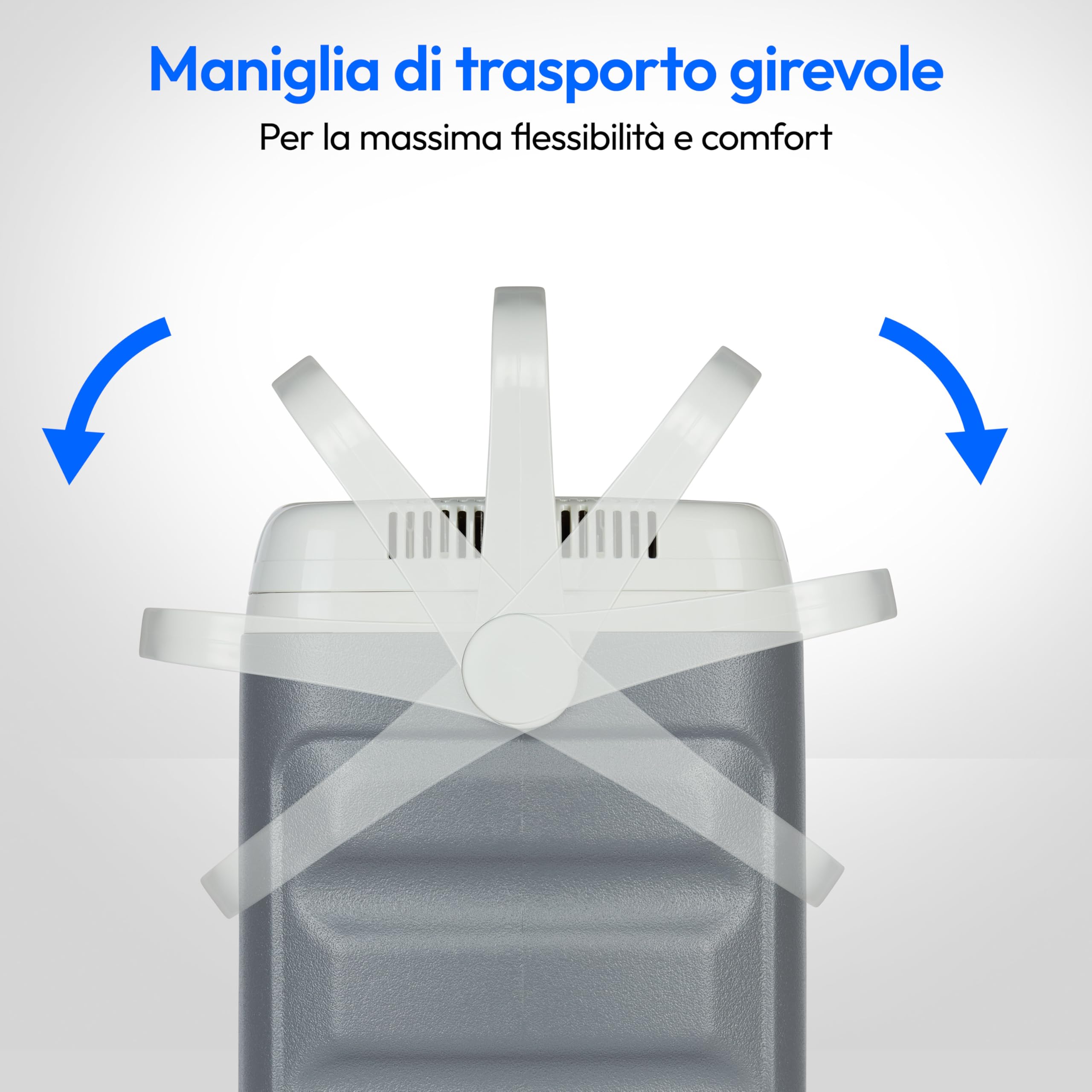 MEDION Frigo elettrico mobile 2 in 1, raffreddamento e riscaldamento (16, 24, 40 litri, termoelettrico, mini frigorifero, connettore 3 in 1, 5 V USB, 12 V e 230 V, per auto, barca, camper, campeggio