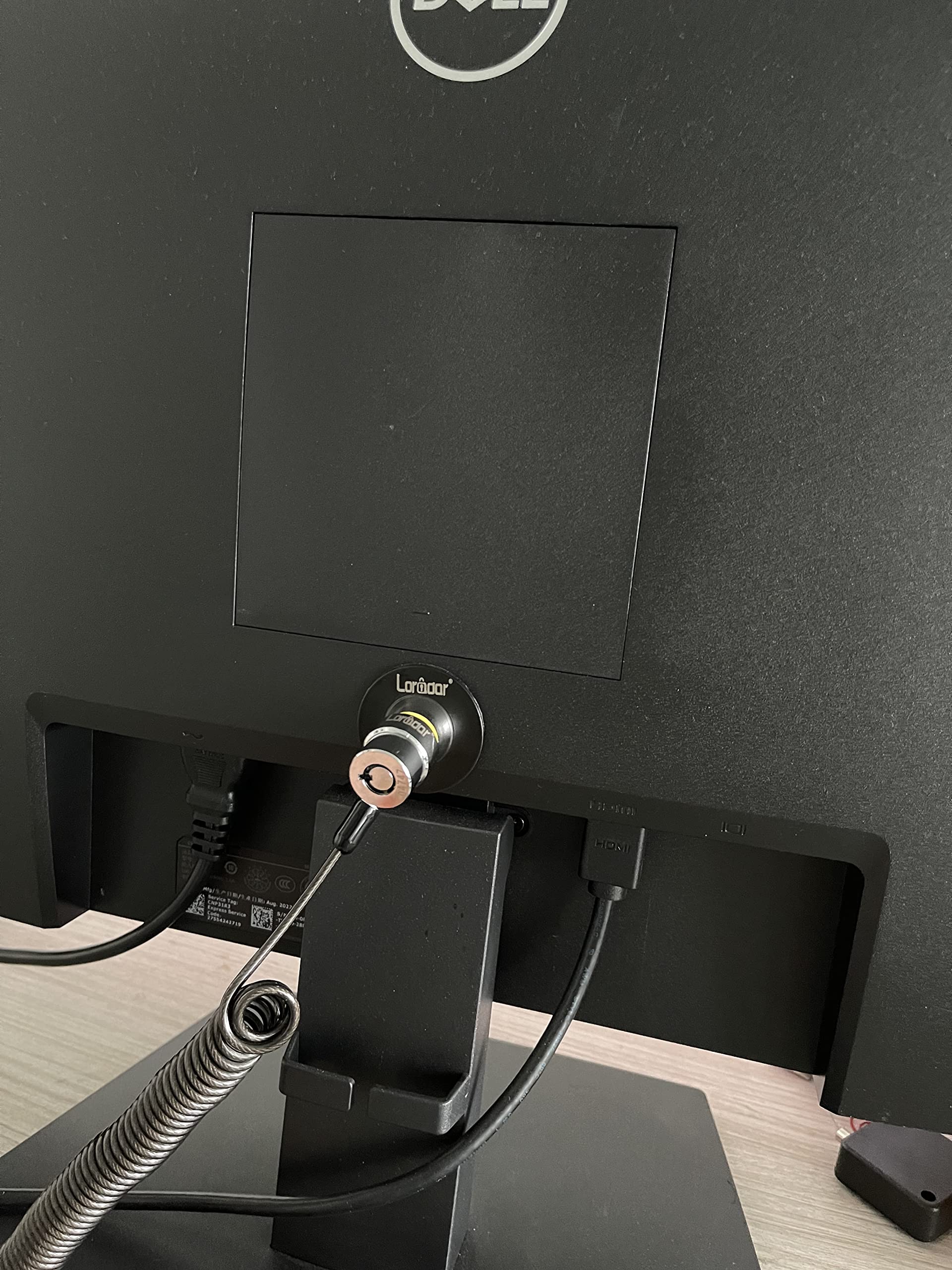 Candado de cable retráctil de seguridad portátil con llave para laptop, 3 llaves, 8 pies para monitores, portátiles, MacBooks, tabletas, iPad, Mac Mini (paquete de 5 llaves iguales)