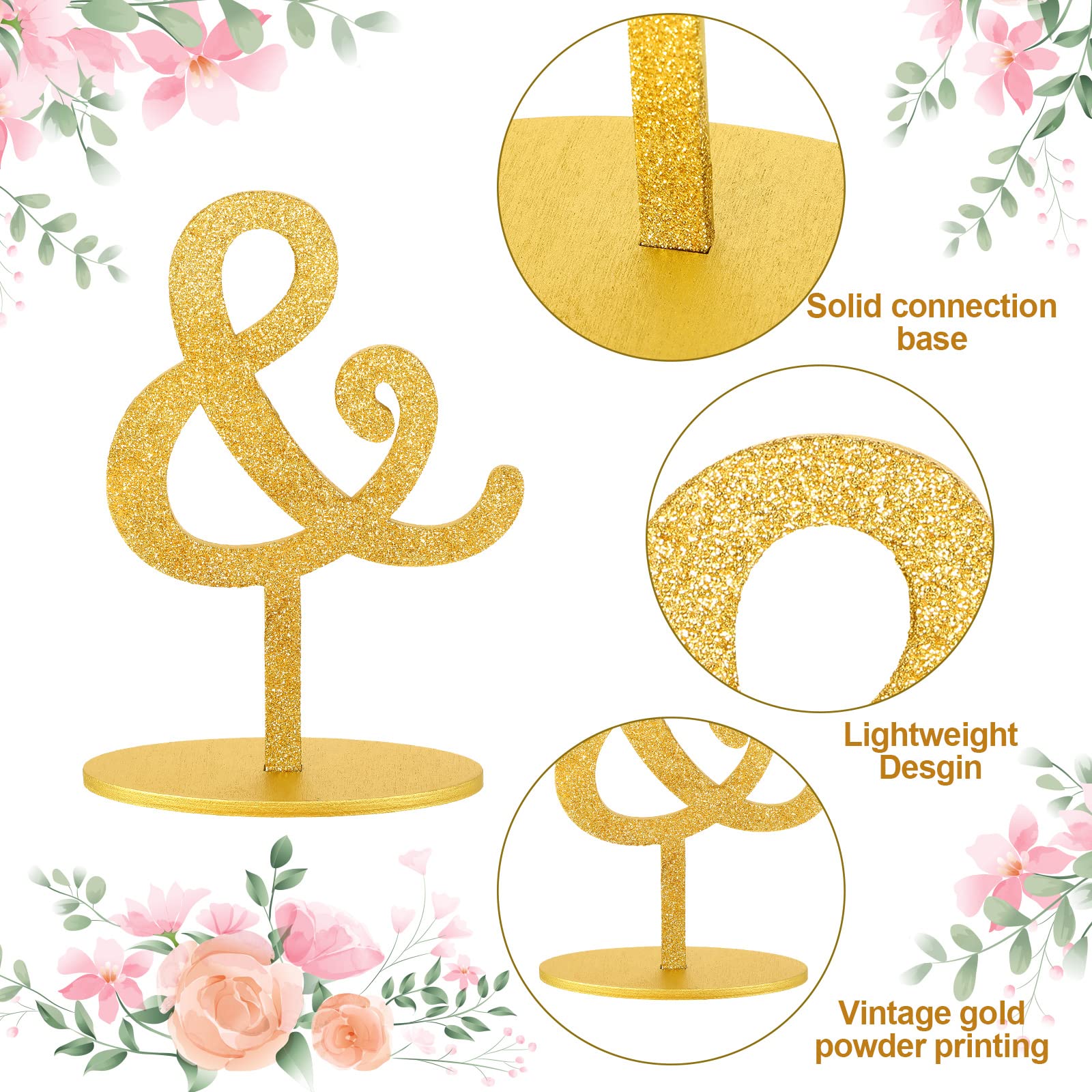 Mr & Mrs Tischschilder Aus Holz – Goldene Hochzeitsdekoration Für Den Sweetheart-Tisch